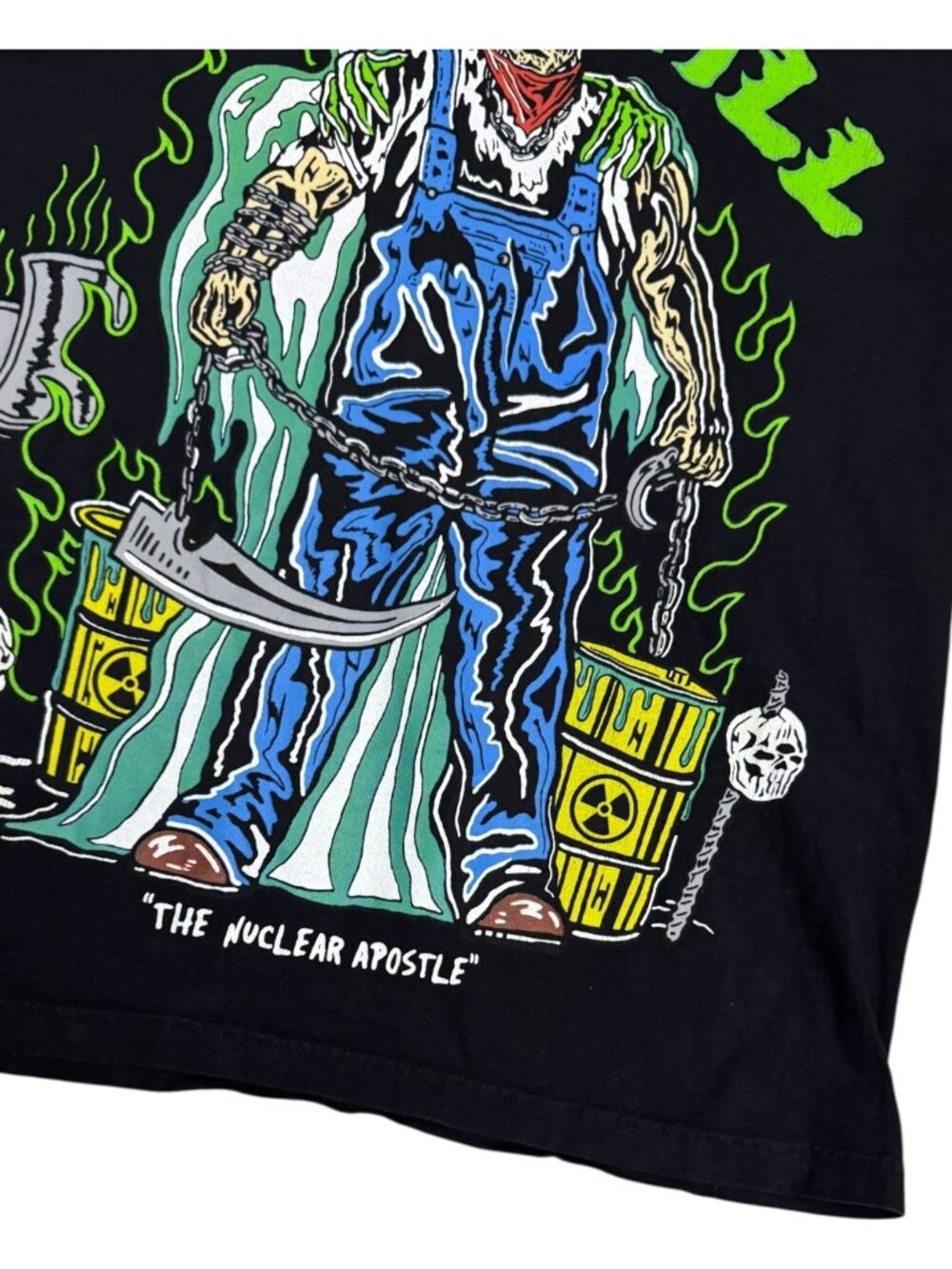 WARREN LOTAS x BILLY HILL Designer Streetwear Collab LIMITED Nuclear Tee Shirt L - Picture 4 of 5